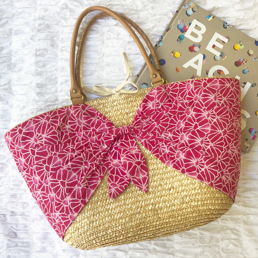 Calypso St. Barth Straw Market Tote Bag